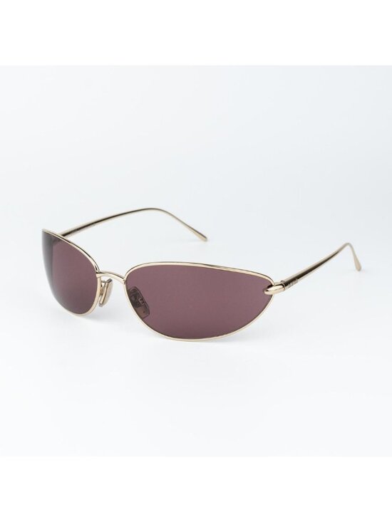 Loewe Women Sunglasses Gold Purple Wraparound LW40164U 32U NEW AUTHENTIC main image 4